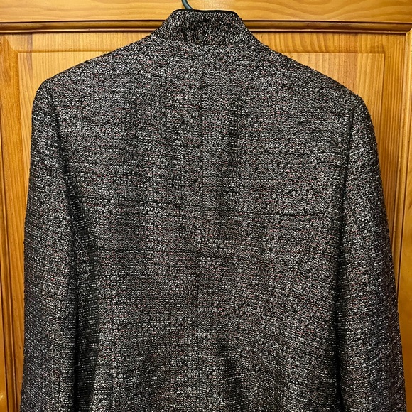 Jones Studio Black/Pink/Metallic Tweed Blazer - Picture 5 of 6